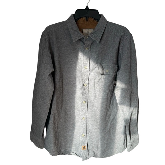 Legendary Whitetails Men’s Buck Camp Flannel Heather Gray Long Sleeve size M - Picture 1 of 8